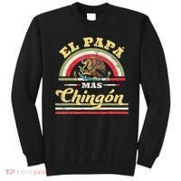 El Papa Mas Chingon Funny Mexican Flag Cool Dad Gift Regalo Sweatshirt thumb 0