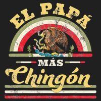 El Papa Mas Chingon Funny Mexican Flag Cool Dad Gift Regalo Golf Towel thumb 3