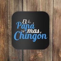 El Papa Mas Chingon Father Dad Fathers Day Coaster thumb 0