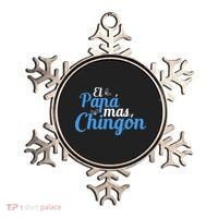 El Papa Mas Chingon Father Dad Fathers Day Ornament thumb 0