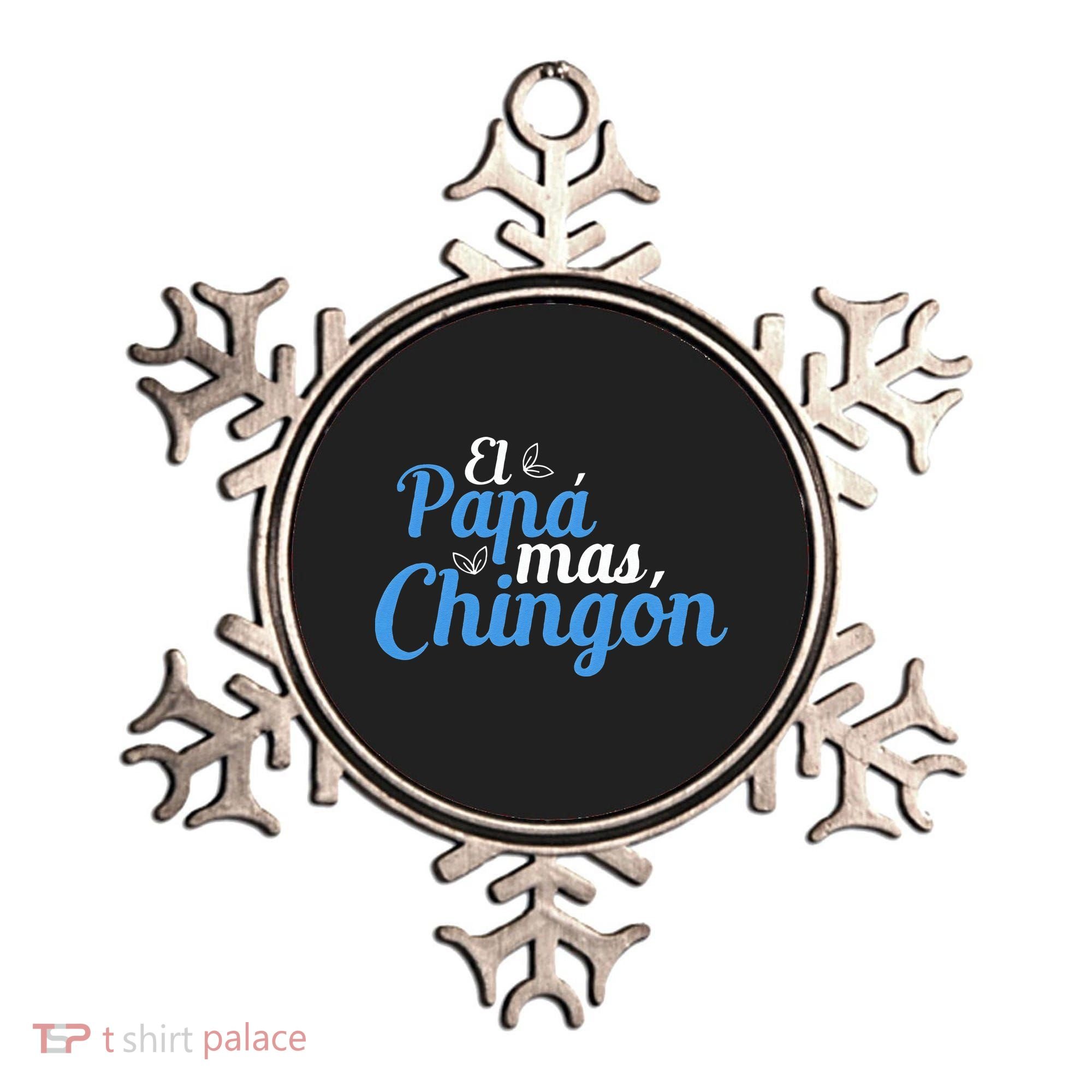 El Papa Mas Chingon Father Dad Fathers Day Ornament