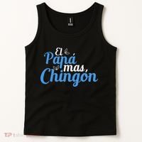 El Papa Mas Chingon Father Dad Fathers Day Tank Top thumb 2