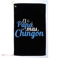 El Papa Mas Chingon Father Dad Fathers Day Golf Towel thumb 0