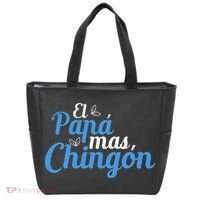 El Papa Mas Chingon Father Dad Fathers Day Tote Bag thumb 0