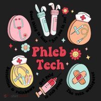Easter Phleb Nurse Laboratory Medical Technologist Lab Week Phlebotomy Women's Sweatshirt thumb 2