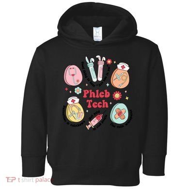 Easter Phleb Nurse Laboratory Medical Technologist Lab Week Phlebotomy Toddler Hoodie