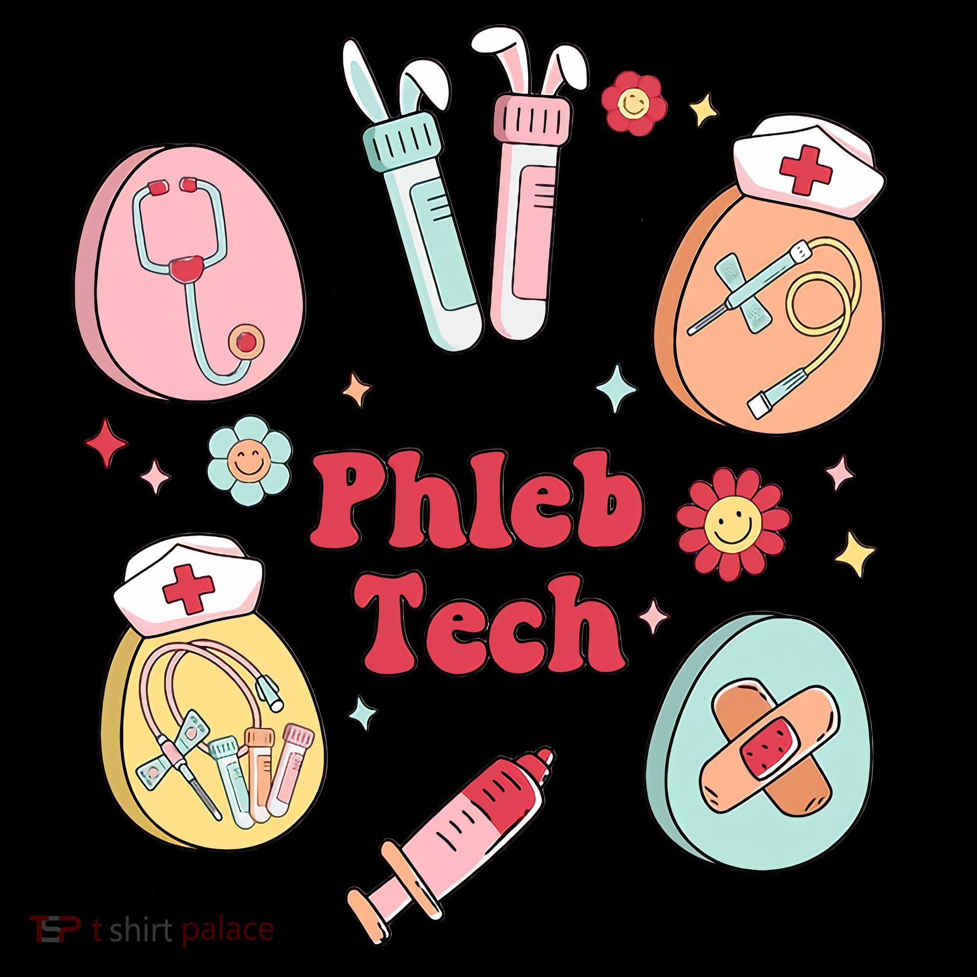Easter Phleb Nurse Laboratory Medical Technologist Lab Week Phlebotomy Toddler Hoodie