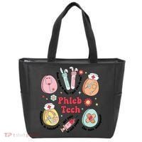 Easter Phleb Nurse Laboratory Medical Technologist Lab Week Phlebotomy Tote Bag thumb 0