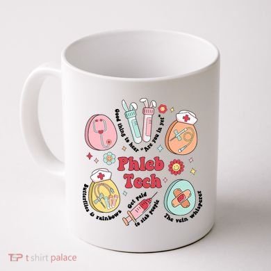 Easter Phleb Nurse Laboratory Medical Technologist Lab Week Phlebotomy Coffee Mug