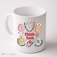 Easter Phleb Nurse Laboratory Medical Technologist Lab Week Phlebotomy Coffee Mug thumb 0