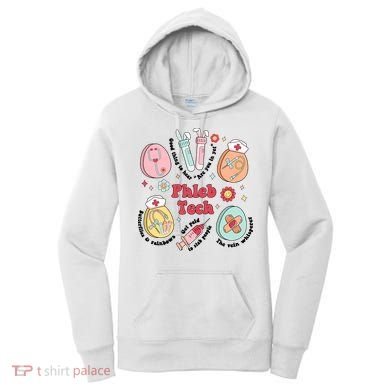 Easter Phleb Nurse Laboratory Medical Technologist Lab Week Phlebotomy Women's Hoodie
