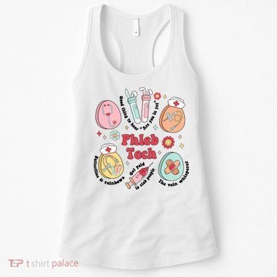 Easter Phleb Nurse Laboratory Medical Technologist Lab Week Phlebotomy Women's Tank Top