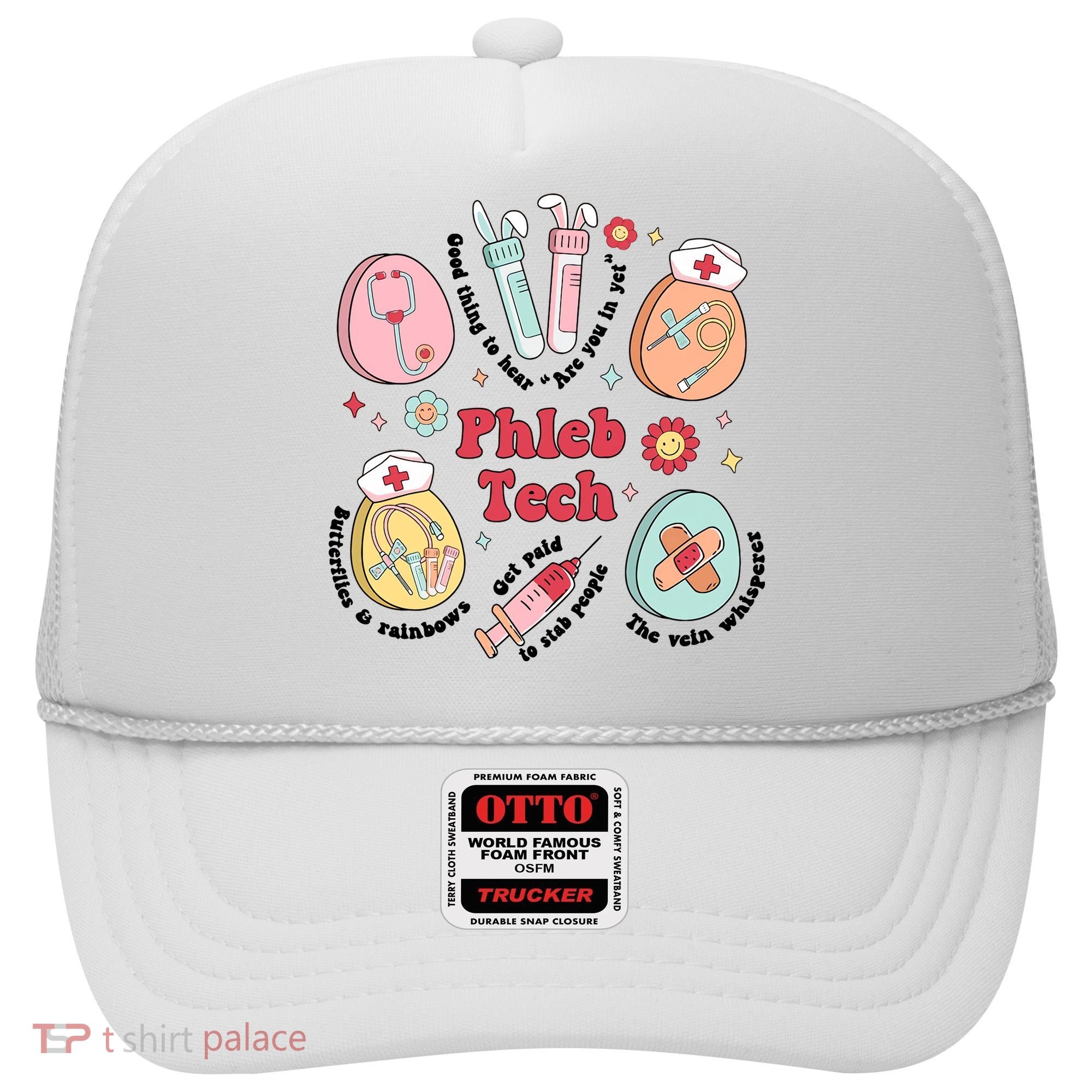 Easter Phleb Nurse Laboratory Medical Technologist Lab Week Phlebotomy Hat