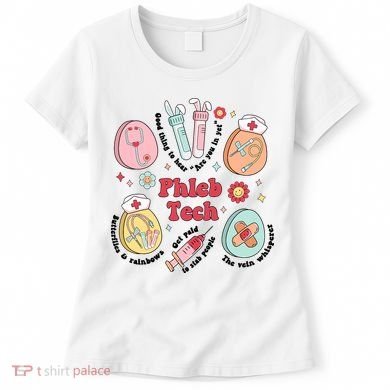 Easter Phleb Nurse Laboratory Medical Technologist Lab Week Phlebotomy Women's T-Shirt