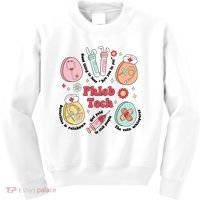 Easter Phleb Nurse Laboratory Medical Technologist Lab Week Phlebotomy Kids Sweatshirt thumb 0
