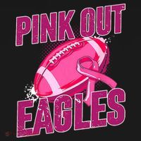 Eagles Pink Out Football Tackle Breast Cancer Women's Tank Top thumb 5
