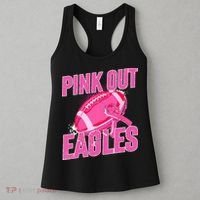 Eagles P.I.N.K Out Football Tackle Breast Cancer Women's Tank Top thumb 3