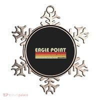 Eagle Point Or Oregon Funny City Home Roots Gift Retro 80s Ornament thumb 0
