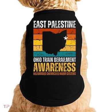 East Palestine Ohio Train Derailment Awareness Doggie Tank