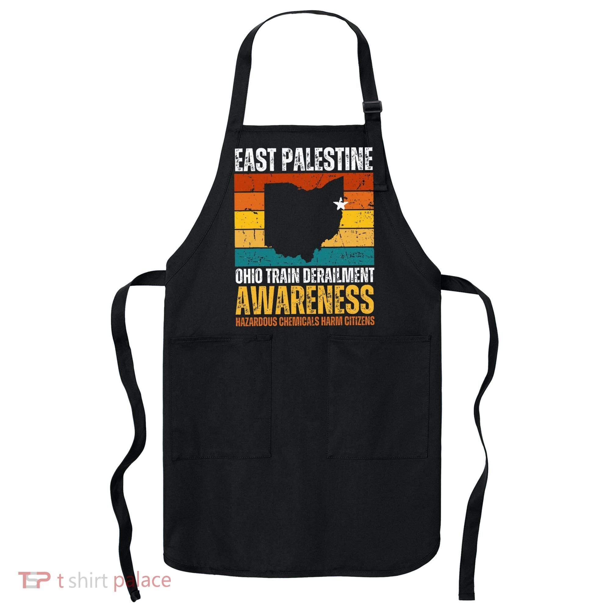 East Palestine Ohio Train Derailment Awareness Apron