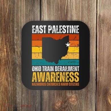 East Palestine Ohio Train Derailment Awareness Coaster