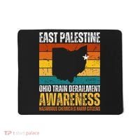 East Palestine Ohio Train Derailment Awareness Mousepad thumb 0