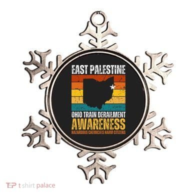 East Palestine Ohio Train Derailment Awareness Ornament