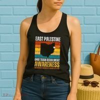 East Palestine Ohio Train Derailment Awareness Women's Tank Top thumb 2