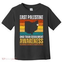 East Palestine Ohio Train Derailment Awareness Toddler T-Shirt thumb 0