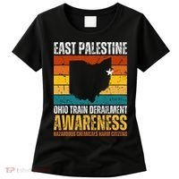 East Palestine Ohio Train Derailment Awareness Women's T-Shirt thumb 0