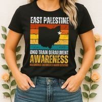East Palestine Ohio Train Derailment Awareness Women's T-Shirt thumb 2