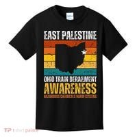 East Palestine Ohio Train Derailment Awareness Kids T-Shirt thumb 0