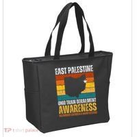 East Palestine Ohio Train Derailment Awareness Tote Bag thumb 2