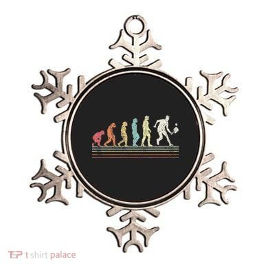 Evolution Pickleball Paddle Pickleball Player Dink Vintage Ornament