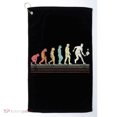 Evolution Pickleball Paddle Pickleball Player Dink Vintage Golf Towel