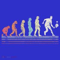 Evolution Pickleball Paddle Pickleball Player Dink Vintage T-Shirt thumb 7