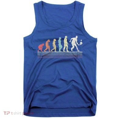 Evolution Pickleball Paddle Pickleball Player Dink Vintage Tank Top
