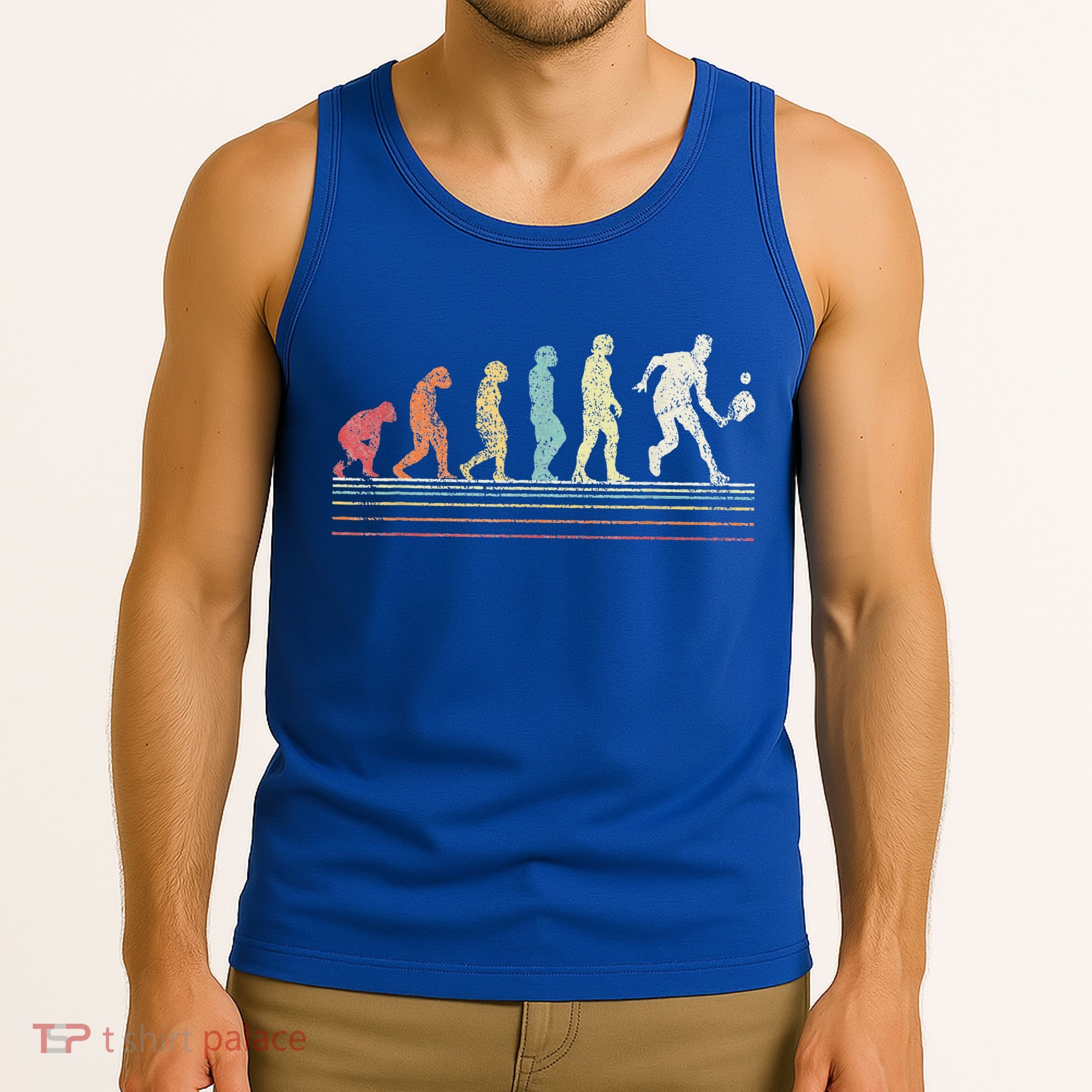 Evolution Pickleball Paddle Pickleball Player Dink Vintage Tank Top