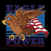 Eagle Power Pioneers Of Freedom American Flag Coffee Mug thumb 5