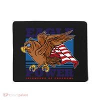 Eagle Power Pioneers Of Freedom American Flag Mousepad thumb 0