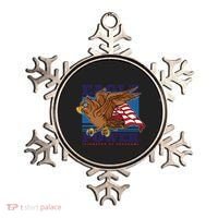 Eagle Power Pioneers Of Freedom American Flag Ornament thumb 0