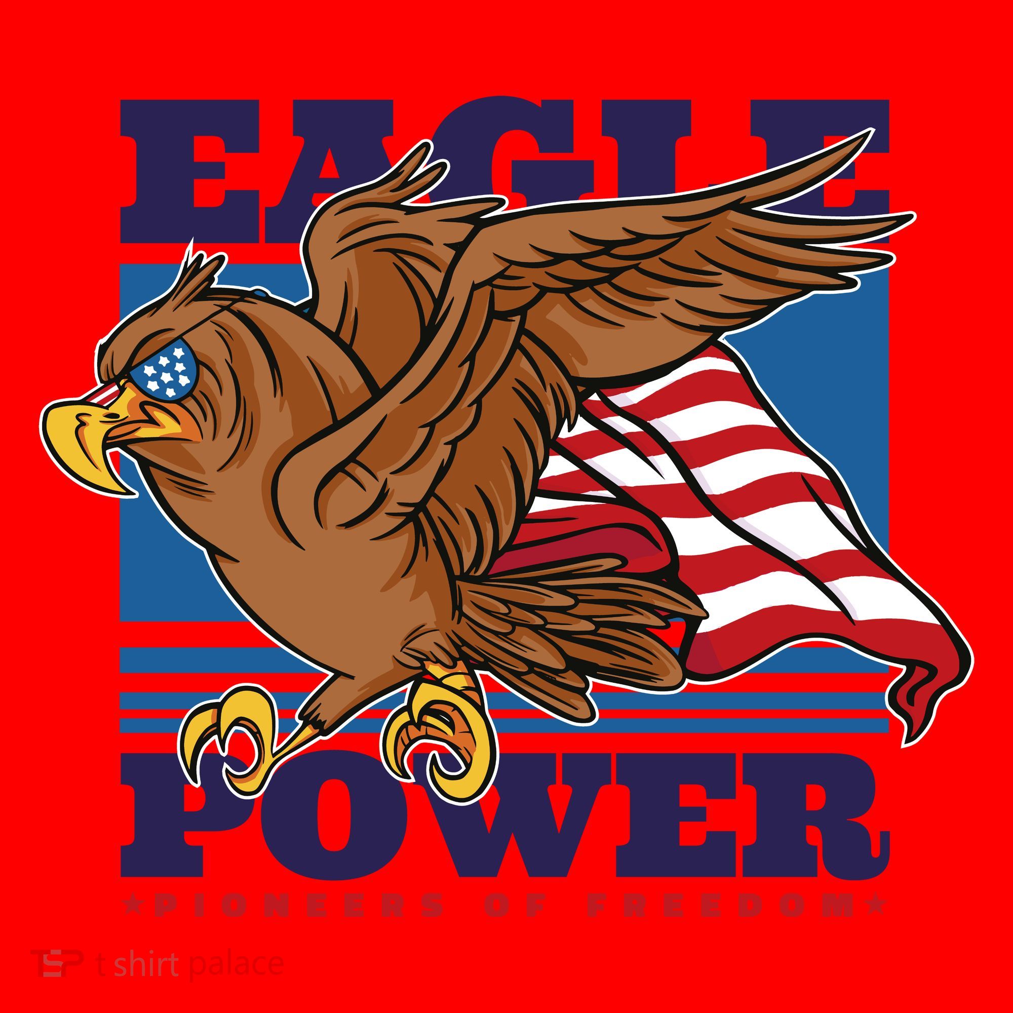 Eagle Power Pioneers Of Freedom American Flag Santa Hat