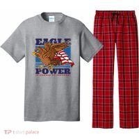 Eagle Power Pioneers Of Freedom American Flag Pajama Set thumb 0
