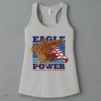 Eagle Power Pioneers Of Freedom American Flag Women's Tank Top thumb 3