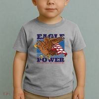 Eagle Power Pioneers Of Freedom American Flag Toddler T-Shirt thumb 2