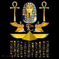 Egyptian Pyramids Pharaoh Tut King Tutankhamun Ornament thumb 1