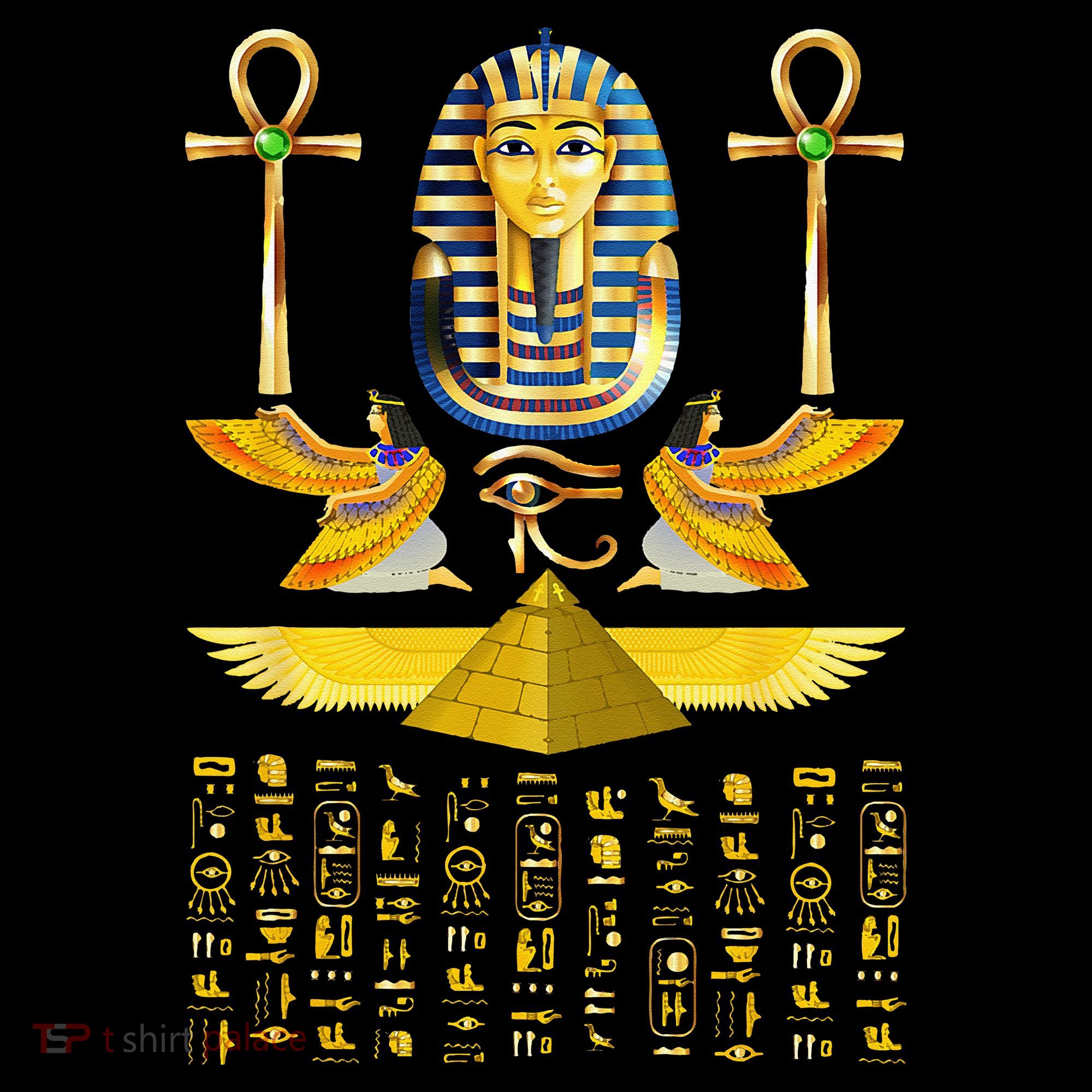 Egyptian Pyramids Pharaoh Tut King Tutankhamun Ornament