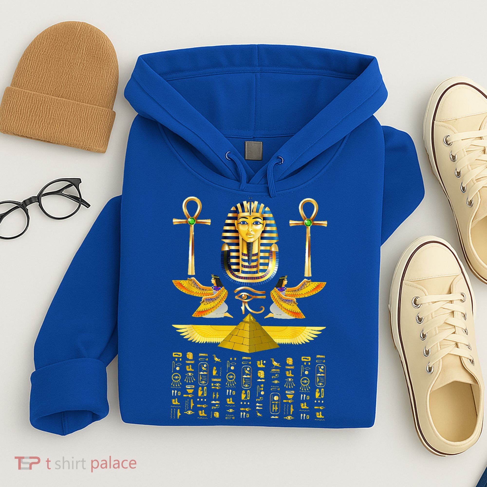 Egyptian Pyramids Pharaoh Tut King Tutankhamun Hoodie