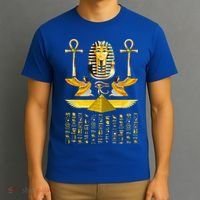 Egyptian Pyramids Pharaoh Tut King Tutankhamun T-Shirt thumb 3