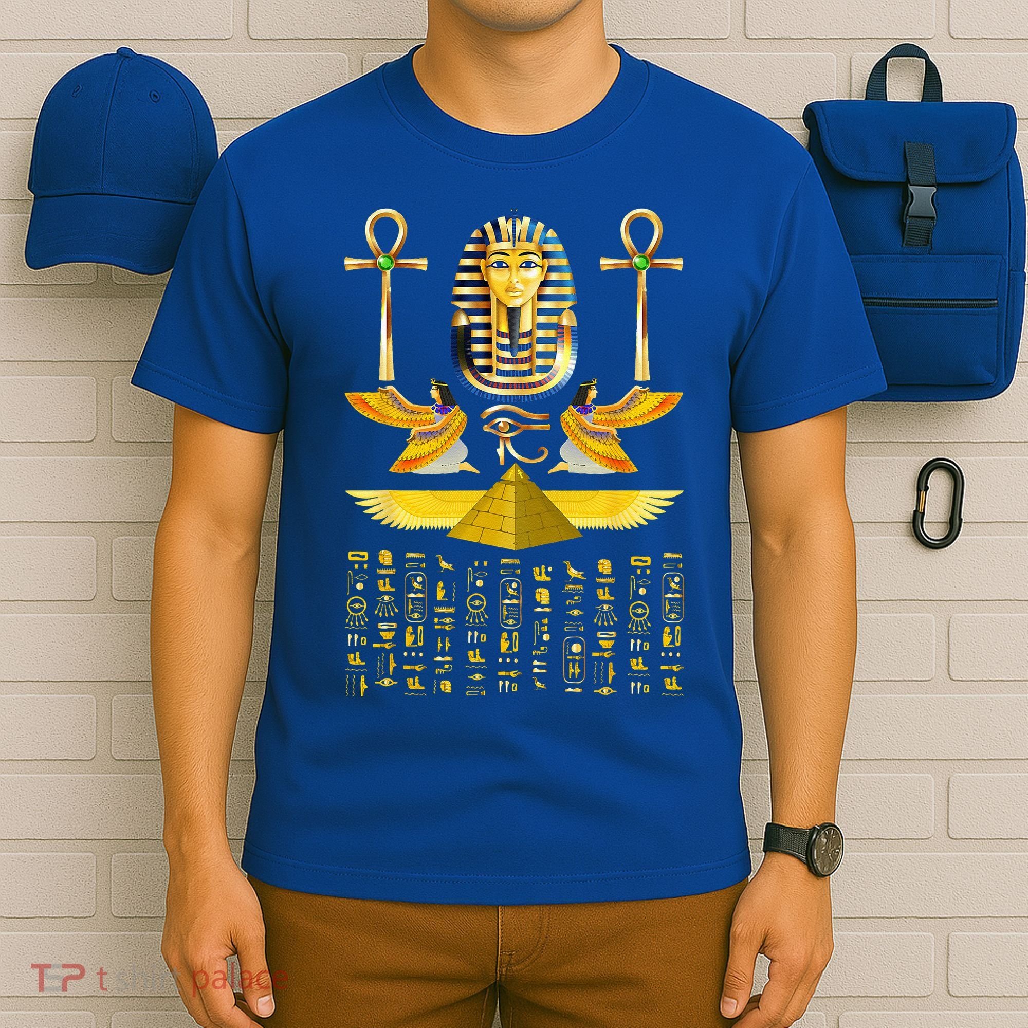 Egyptian Pyramids Pharaoh Tut King Tutankhamun T-Shirt